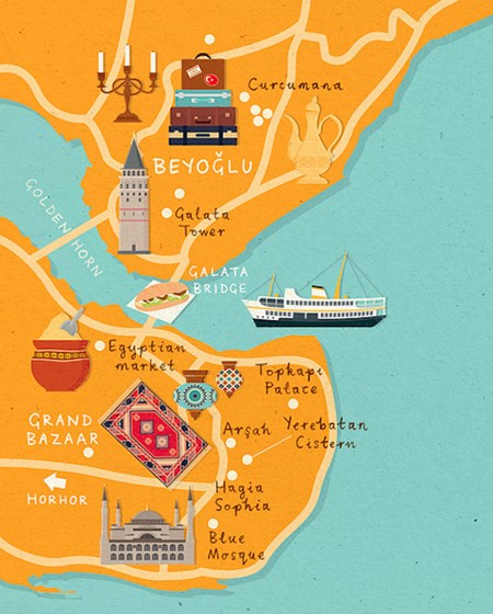 不要再说地理学不好!插画地图有趣又好懂