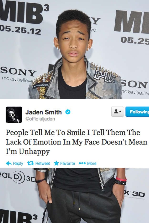 中二生看世界 冏脸弟杰登史密斯名言录 | 推特,好莱坞,童星,社群,网路