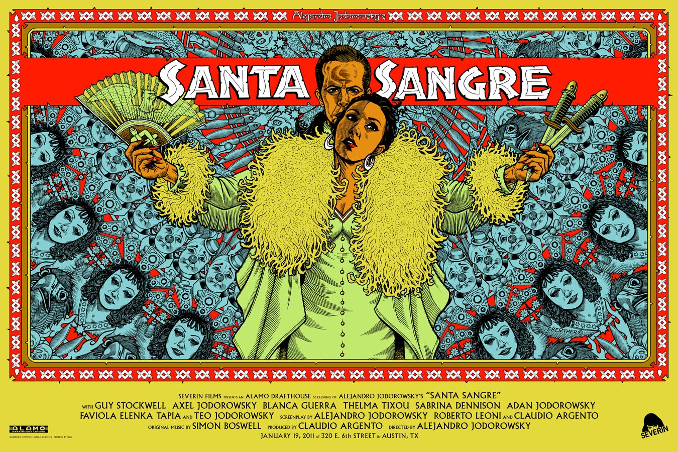 2013金马影展 — 包覆著糖衣色彩的疯狂杀戮恐怖片《圣血santa sangre