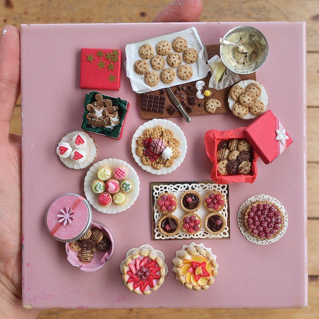 一秒就能勾起你的食欲!超美味的迷你食物模型图集