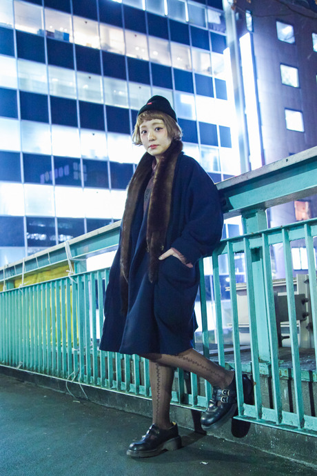 街拍剪贴簿:绝对不简单的黑色系涩谷