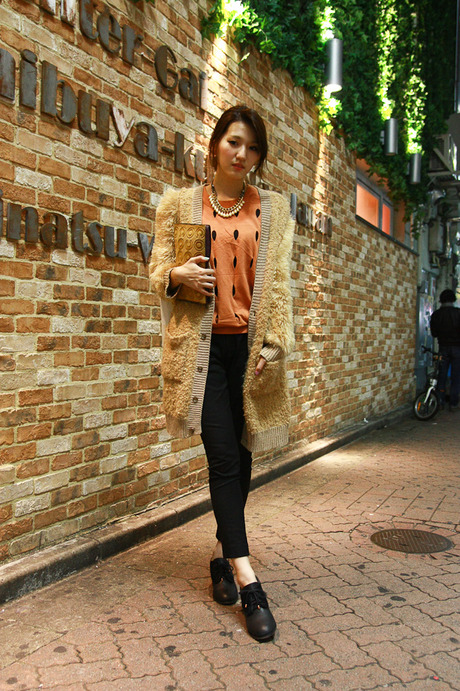 街拍剪贴簿:绝对不简单的黑色系涩谷